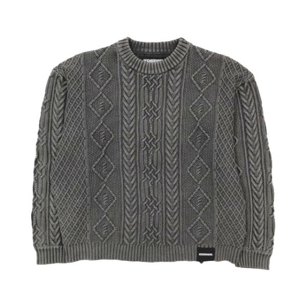 名作ネイバーフッドマリンボーダーカーディガンコットンニットwtaps長瀬FPAR NEIGHBORHOOD ネイバーフッド 21AW MOHAIR/AN-KNIT.LS 212FUNH