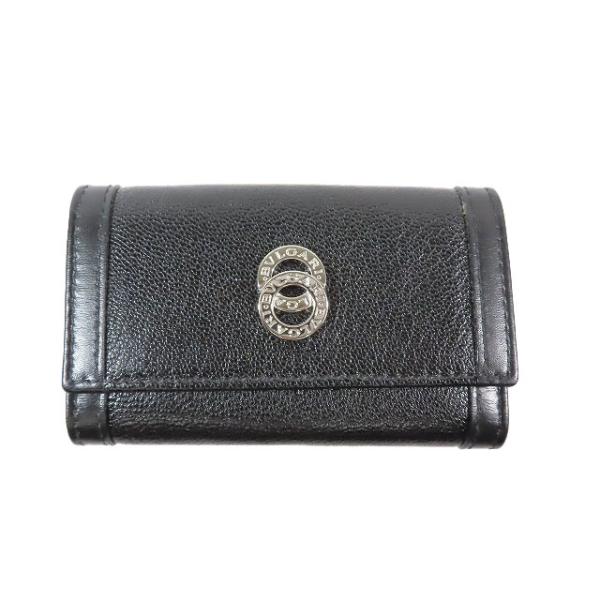 BVLGARI 美品 ブルガリ シルバーダブルリング 6連 キーケース BVLGARI 美品 ブルガリ シルバーダブルリング 6連 キーケース