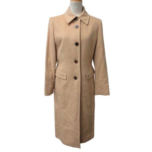 お値下げFOXEY ベージュ ロングコート FOXEY（フォクシー） 最高級 美品 カシミヤ ロングコート ジャケット F