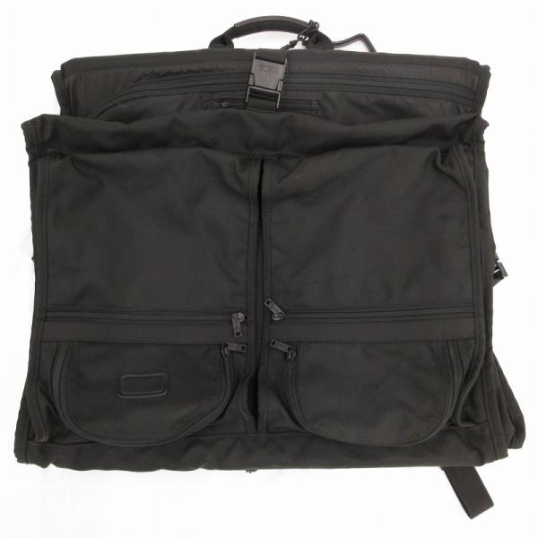 TUMI トゥミ ナイロン レザー 2WAY ガーメントバッグ ショルダー 黒 TUMI トゥミ ナイロン レザー 2WAY ガーメントバッグ ショルダー 黒