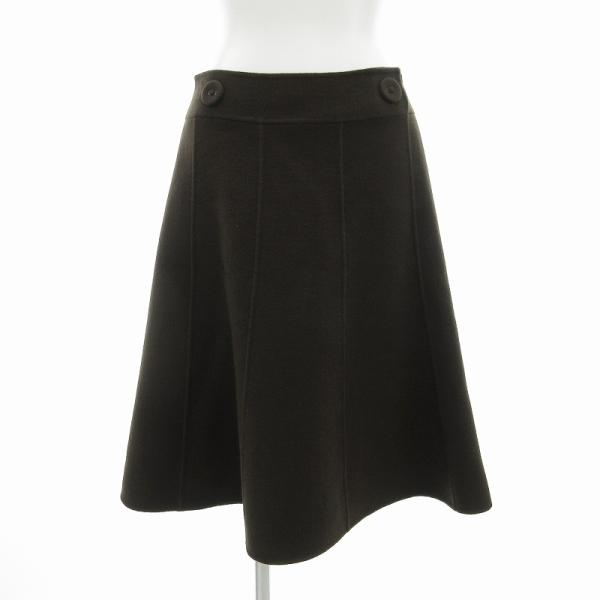 フォクシー ブティック FOXEY BOUTIQUE 19634 フレアスカート カシミヤ 