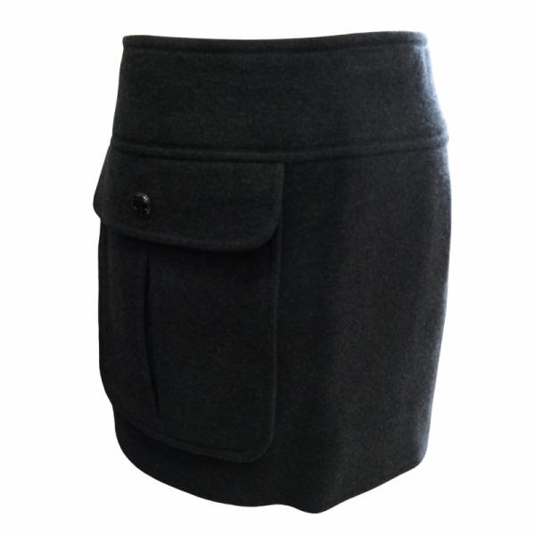 CHANEL（シャネル） ココマークボタン カシミヤ100% スカート