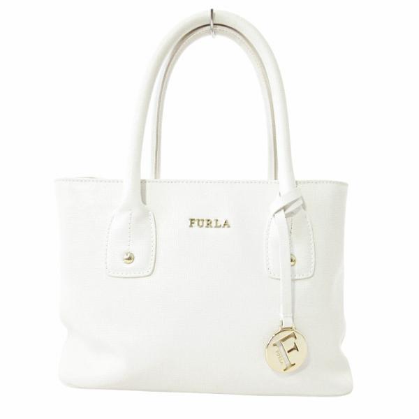 【美品】フルラ　2way ショルダーバッグ　トート　レザー　ロゴ金具　斜め掛け FURLA フルラ 美品 2WAY ハンドバッグ ショルダーバッグ トート