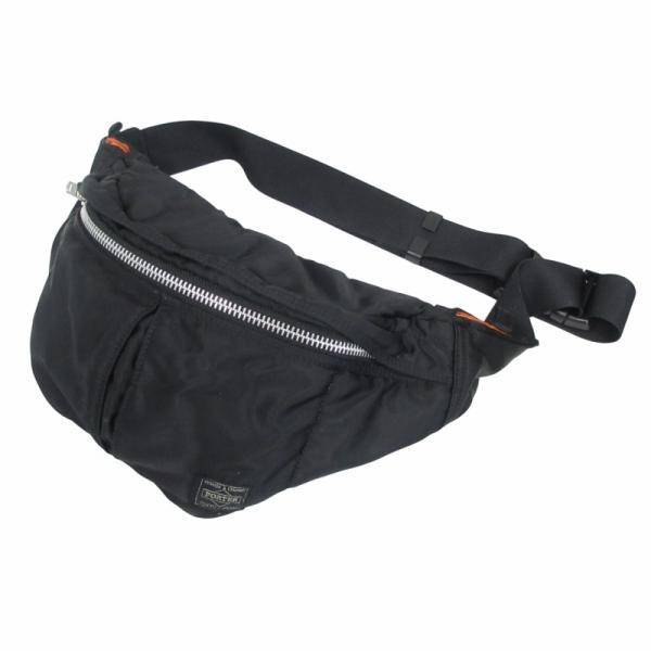 極美品 ポーター タンカー ボディバッグ ウエストバッグ 吉田カバン 大容量 黒 PORTER ポーター 吉田カバン 美品 タンカー TANKER WAIST BAG