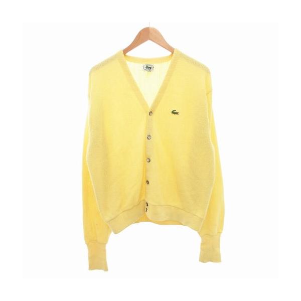 IZOD LACOSTE ラコステ アクリルカーディガン USA製 80s 8fcf3cdf408aea0e180ef3606481dd