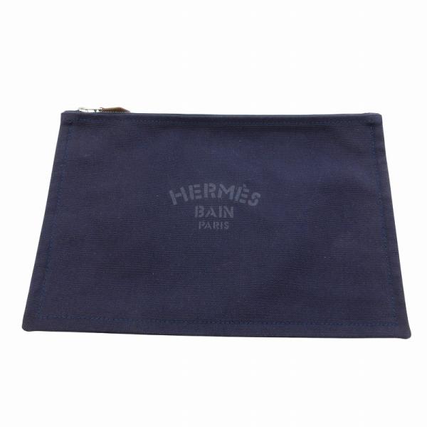 ヒ*チ様 エルメス BAIN ヨッティングポーチ　美品 HERMES 未使用品 エルメス BAIN ヨッティング GM ポーチ
