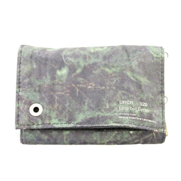 UNDERCOVER ファスナーコンパクト財布 アンダーカバー UNDERCOVER 名作 10SS Less but Better期 森林