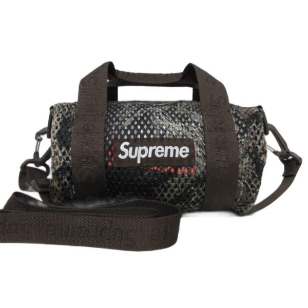 【極美品】Supreme ロゴダッフルバッグ Supreme 未使用品 シュプリーム SUPREME 極美品 25SS Mesh Mini
