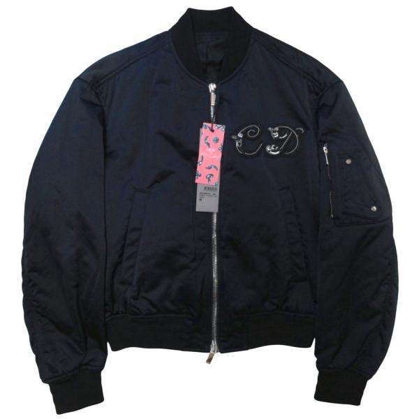 【自分】ディオール DIOR × KENNY SCHARF ブルゾン 未使用品 ディオール Dior × ケニーシャーフ KENNY SCHARF 21AW