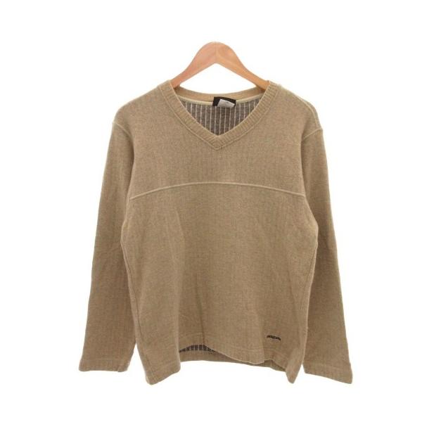 パタゴニア Patagonia 00s チャンネルウールVネックセーター ニット