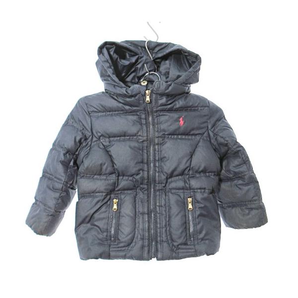 ラルフローレン RALPH LAUREN キッズ ベビー ダウンジャケット ダウンコート ジャンパー 24M 紺 ネイビー 1023 キッズ【ブランド】ラルフローレン RALPH LAUREN【表記サイズ】24M【実寸サイズ】肩幅：約29c...
