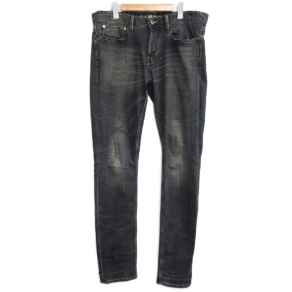 【中古】デンハム DENHAM × バブアー BARBOUR コラボ RAZOR DBPG デニムパンツ ジーンズ ヴィンテージ加工 33 デンハム DENHAM × バブアー BARBOUR コラボ RAZOR DBPG デニムパンツ