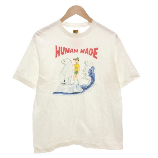 ヒューマンメイド HUMAN MADE 美品 Tシャツ M 半袖 しろくま 五月女