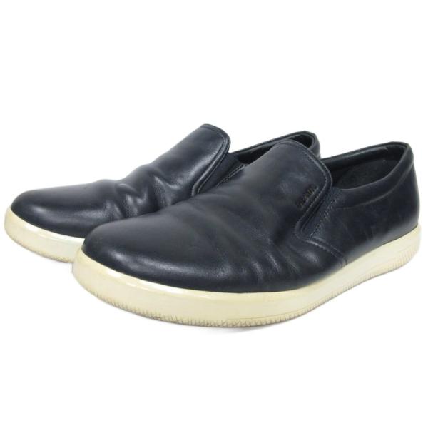 PRADA SPORT（プラダスポーツ） レザー スリッポン ローカット