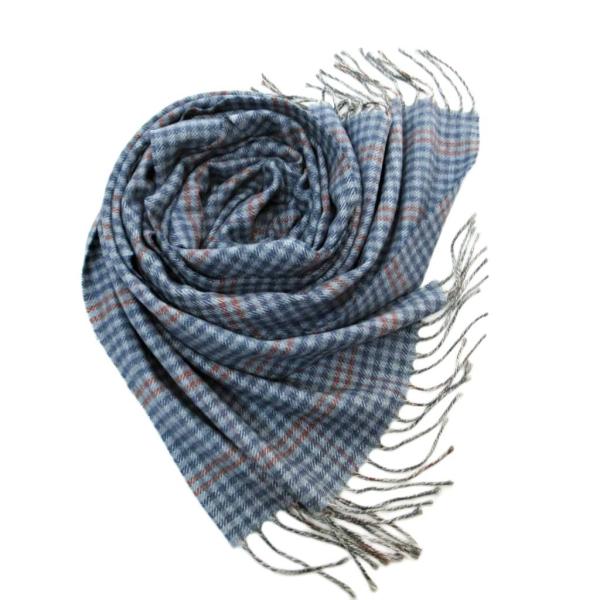 ビームスエフ BEAMS F 美品 別注 AGNONA アニオナ カシミア マフラー