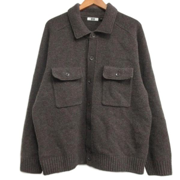 ユニクロ（UNIQLO） UNIQLO U ラムウールニットジャケット セーター