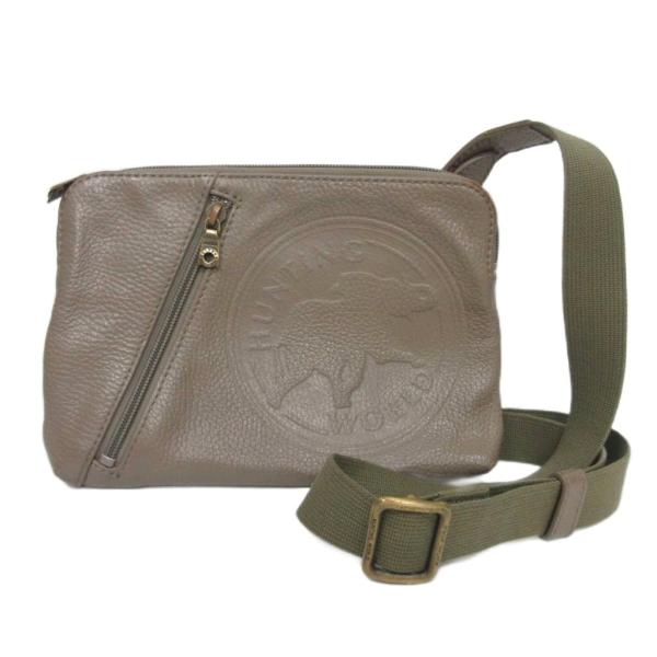 Hunting World（ハンティング・ワールド） レザー ショルダーバッグ