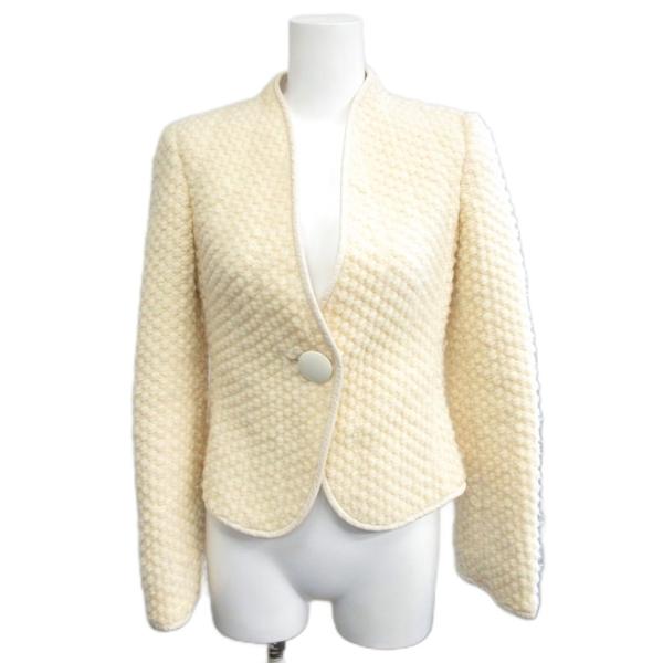 アルマーニ コレツィオーニ ARMANI COLLEZIONI ノーカラージャケット