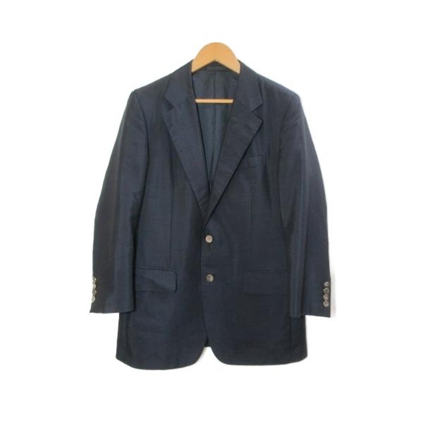 バーバリー ロンドン テーラードジャケット ブレザー モヘア ウール 貝