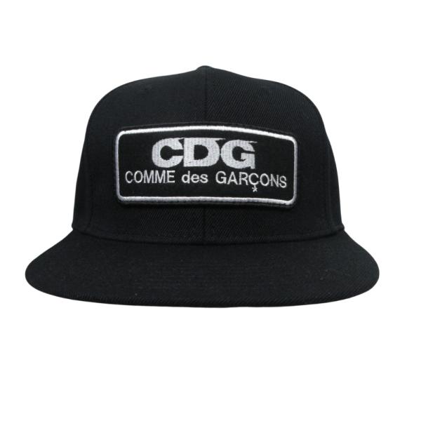 コムデギャルソン COMME des GARCONS 極美品 CDG LOGO SNAPBACK CAP