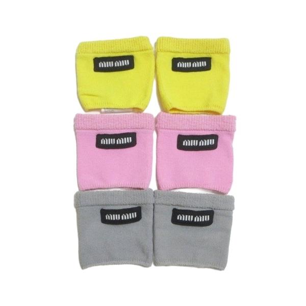 miu miu（ミュウミュウ） 未使用品 ビスコースソックス 靴下 アーム
