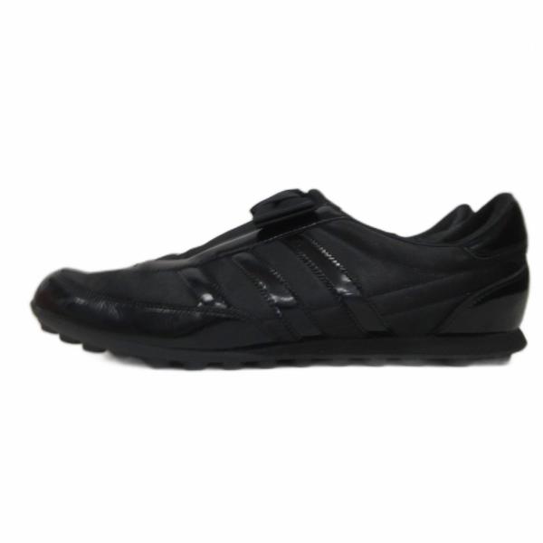 アディダスオリジナルス adidas originals ×ジェレミースコット JS Arrow Bow Tie スリッポン スニーカー US10 黒 ブラック IBO98