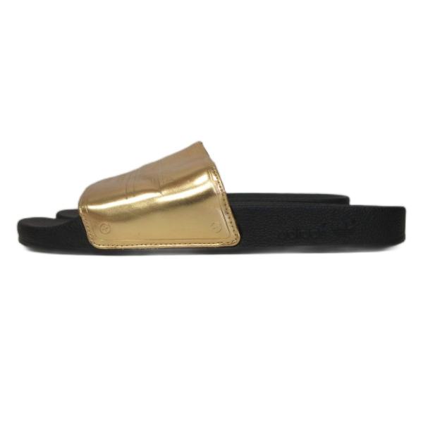 アディダスオリジナルス adidas originals × ジェレミースコット 希少 ADILETTE PLAQUE アディレッタ プレイグ スライドサンダル