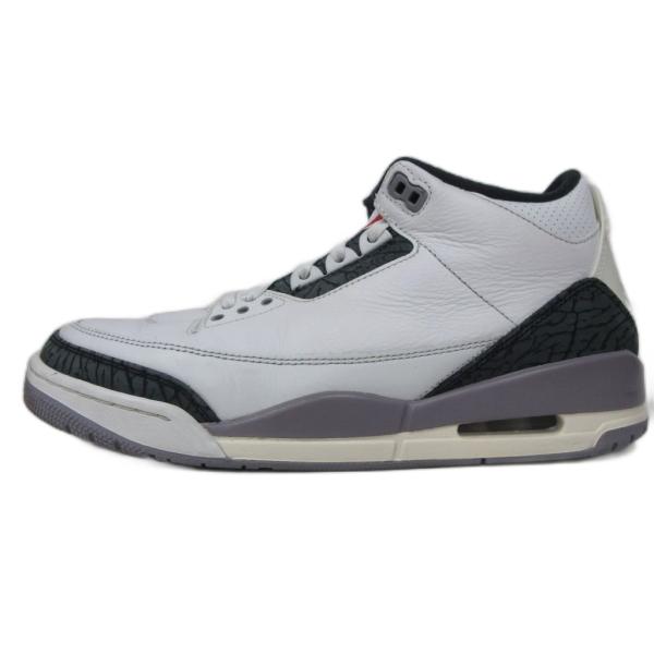 ナイキ NIKE Nike Air Jordan 3 Retro Cement Grey レトロ セメントグレー スニーカー US9.5 CT8532-106 メンズ