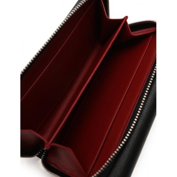 二つ折り財布 バリー レザー ファッション レディース 二つ折り財布 ベクトル 二つ折り財布 小物 古着 黒 Bally 中古 114 ブランド古着販売のベクトル