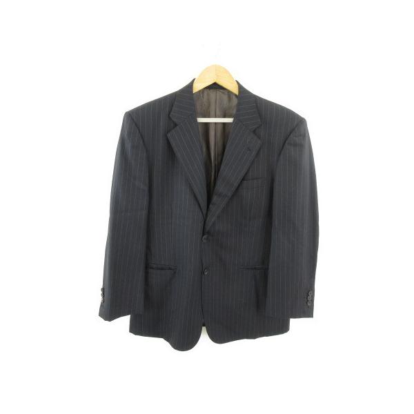 【極美品/付属品付き】エルメネジルドゼニア テーラードジャケット レザー 黒 vectorpremium_117-202109210128