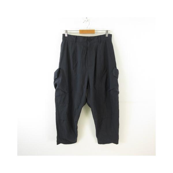 グーピーメイド GOOPi MADE ナイロンパンツ ロング カーゴ 濃紺 2