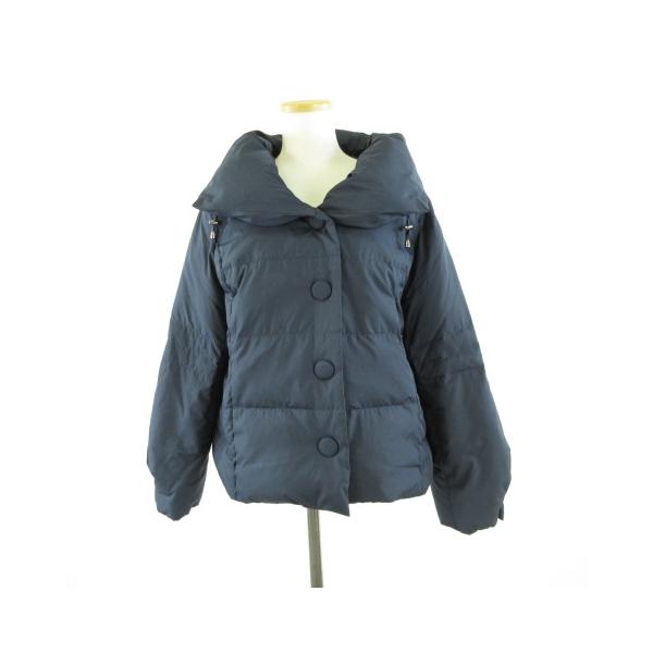 SWEET MIND ダウンジャケット ショートコート 長袖 紺 M *T45