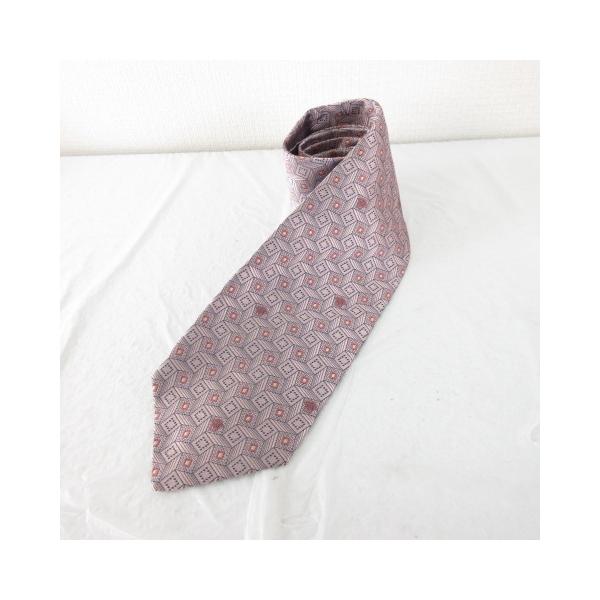 未使用品 ヴェルサーチ ヴェルサーチェ VERSACE シルクネクタイ グレカ