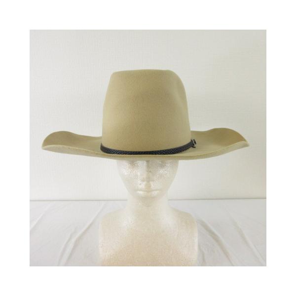 【中古】未使用品 smithbilt hats カウボーイハット ウエスタン 帽子 ベージュ 7 1/8 *T424 メンズ 未使用品 smithbilt hats カウボーイハット ウエスタン 帽子 ベージュ