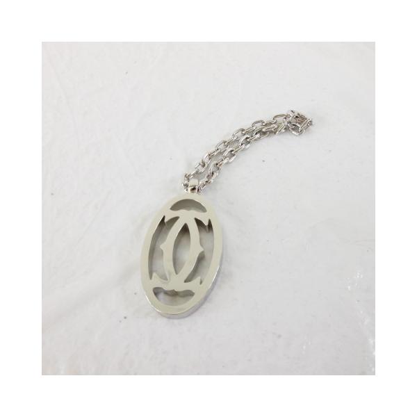 えー様　Cartier　チャーム　2C　値下げ不可 Cartier（カルティエ） 未使用品 チャーム 2Cロゴ シルバー *A994