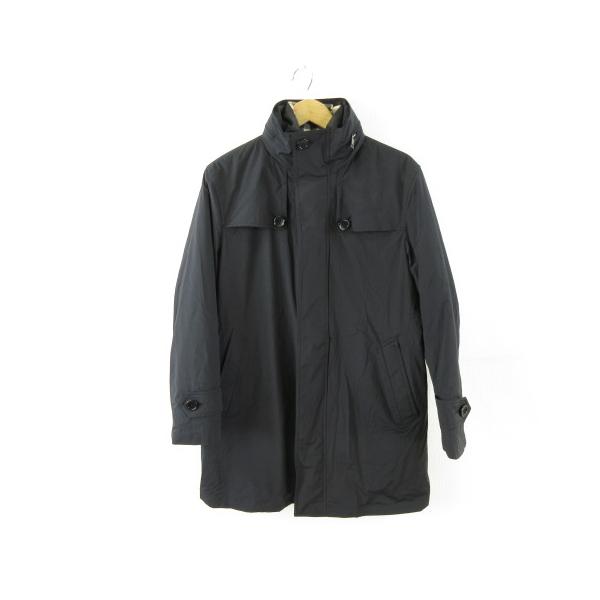 バーバリー ロンドン BURBERRY LONDON 2WAYコート ダウン 長袖 黒 M 
