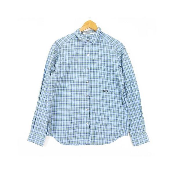 マドモアゼルノンノン mademoiselle NON シャツ 長袖 綿 L ライト