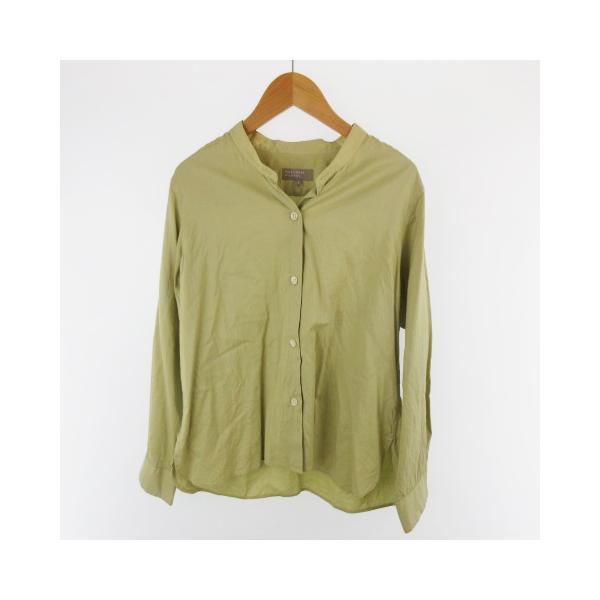 マーガレットハウエル MARGARET HOWELL 長袖 シャツ コットン シルク