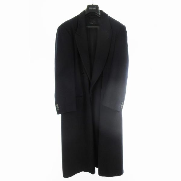 ジョルジオアルマーニ GIORGIO ARMANI カシミヤ100％ チェスターコート