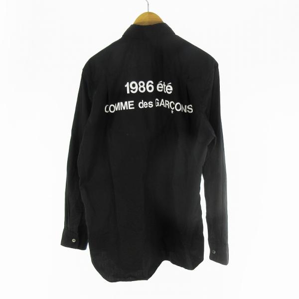 コムデギャルソン COMME des GARCONS CDG 1986 シャツ 長袖 ロゴ