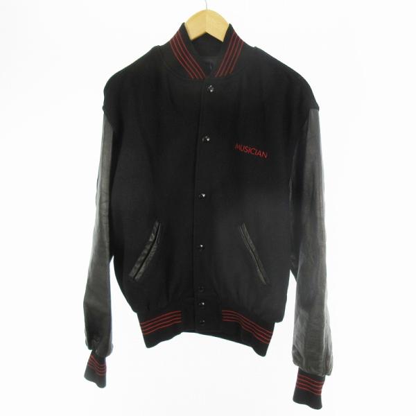 90s USA製 HOLLOWAY ホロウェイ L スタジャン ブルゾン ジャケット