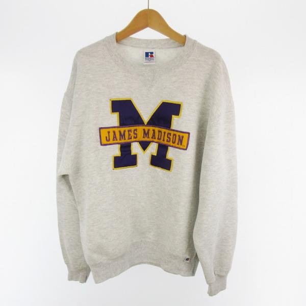 ラッセル USA製 90s Ｍ スウェット James Maddison ラッセル RUSSELL USA製 90s M トレーナー スウェット James Maddison
