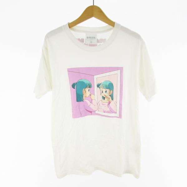 DRAGON BALL ドラゴンボール M Tシャツ 半袖 ブルマ ロゴ プリント 