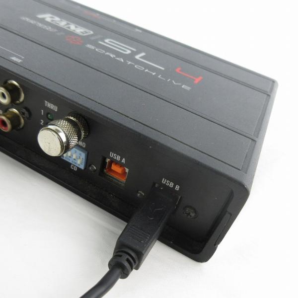RANE SL4 Serato Scratch Live �I�[�f�B�I�C���^�[�t�F�[�X  DJ ����m�F�� ���̑� ���i�摜3