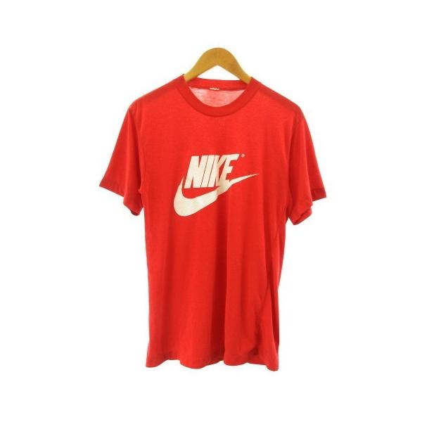 ナイキ NIKE Tシャツ シングルステッチ スウッシュ ロゴ プリント ワンポイント 半袖 レッド ホワイト 赤 白 メンズ  :122-902207070046:ブランド古着販売のベクトル - 通販 - Yahoo!ショッピング