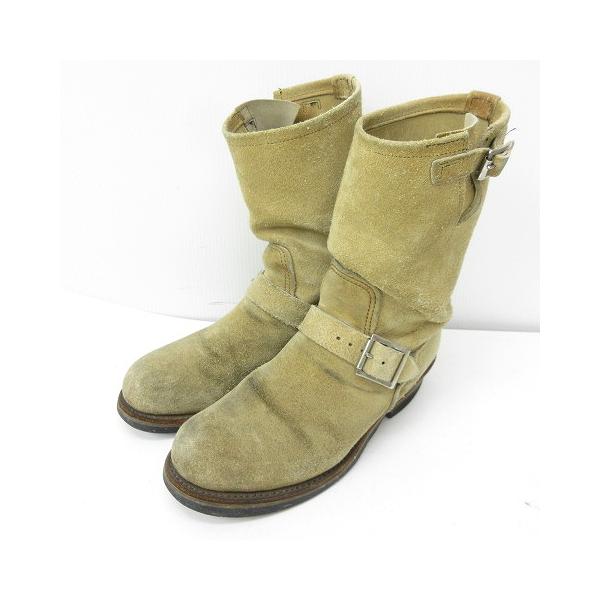 RED WING SHOES レッドウィング 8268 PT91 エンジニア ブーツ スエード 