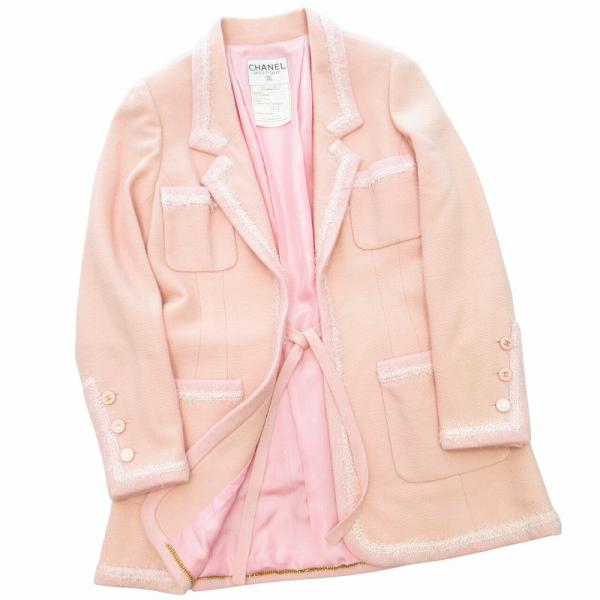 CHANEL シャネル 希少サイズ 90's ラメツイード テーラード
