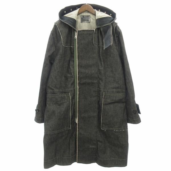 未使用品 サカイ sacai 22SS BEYONDEXX DENIM COAT デニム ダッフル
