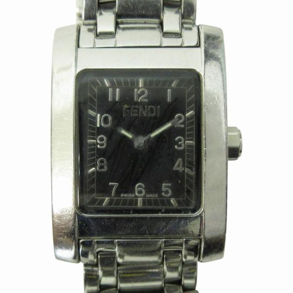 FENDI フェンディ 腕時計 ウォッチ クォーツ ブラック文字盤