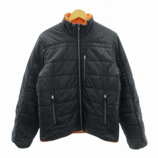 ランズエンド LANDS' END 中綿ジャケット ナイロン PRIMALOFT プリマロフト  紺 ネイビー S ●ECO メンズ